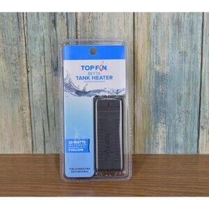 NEW Top Fin Betta Heater 20W Fish Tank Submersible Preset 77F Thermostat 5 Gal